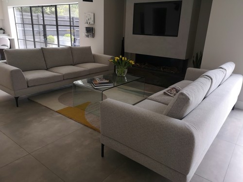 Kings grey sofa set - grey,