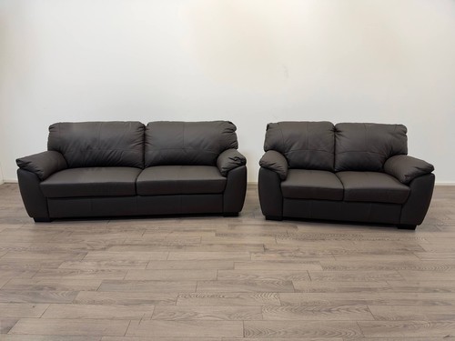 Milano brown top grain - brown, leather