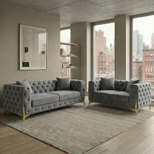 New italian chesterfield 2 - new, 3+2