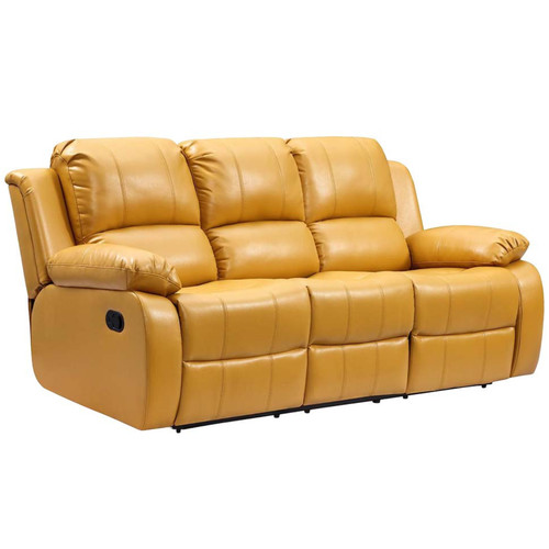 Leather recliner sofa - leather,