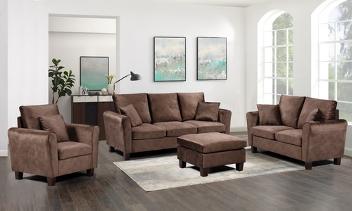 Brushed velvet sofa seater 2 - 3,