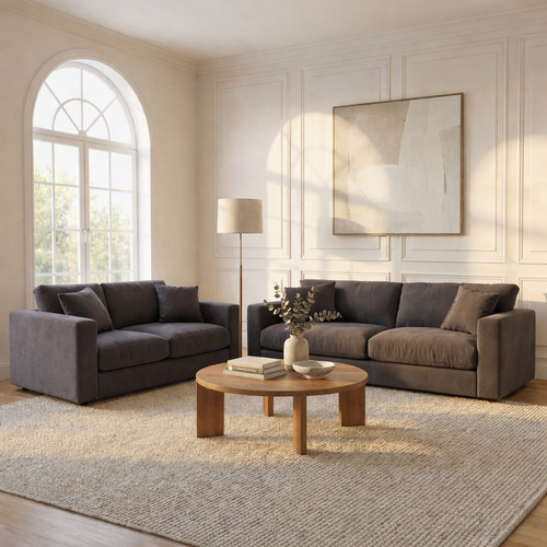 Deluxe velvet sofa seater - deluxe,