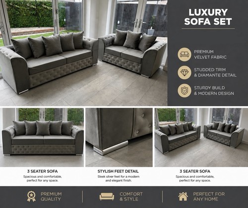 Brand new sofa set - brand, set’s,