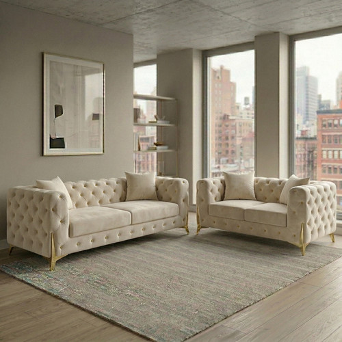 New italian chesterfield 2 - new, 3+2