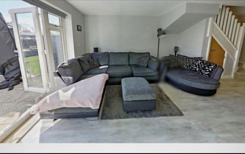 Dfs grey fabric corner - dfs,