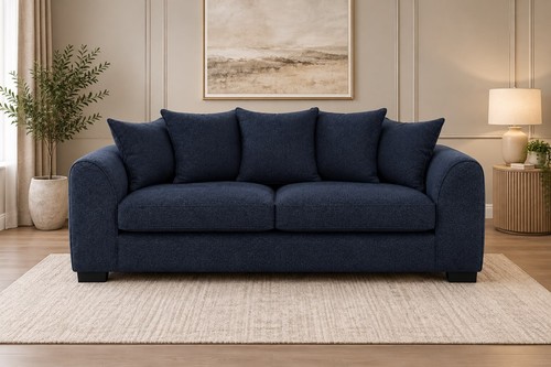 Seater dylan sofa set navy - 3,