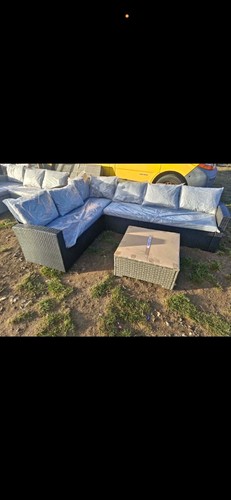 Grey rattan wicker - grey, rattan/wicker