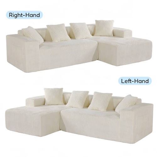 Seater jumbo cord corner - 4,