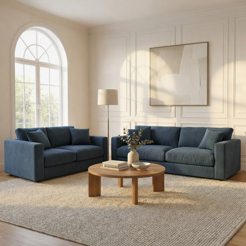 Deluxe velvet sofa seater - deluxe,
