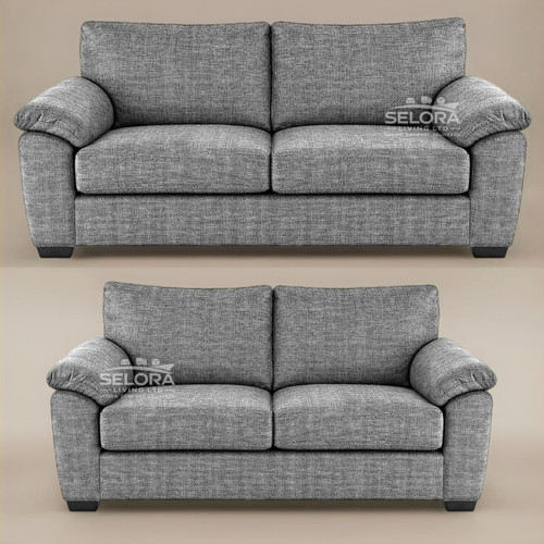 Amalfi grey woven - grey,
