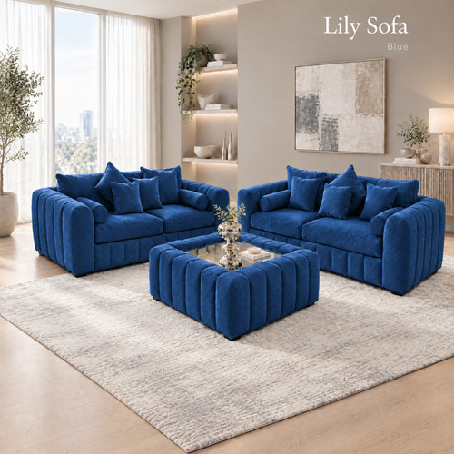 Seater lilly sofa set - 3,