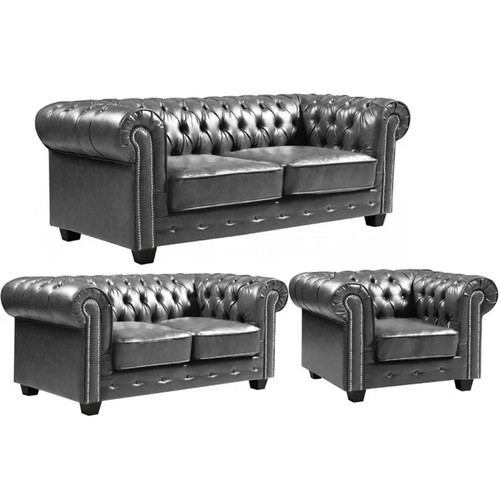 Chesterfield leather antique - chesterfield,