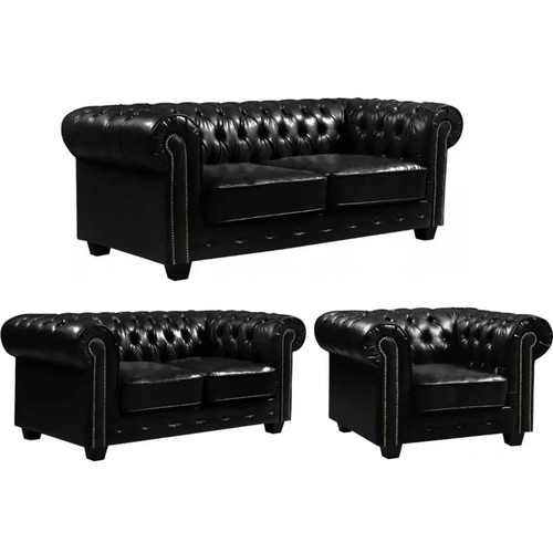 Chesterfield leather antique - leather,