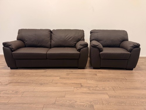 Milano brown top grain leather - milano,